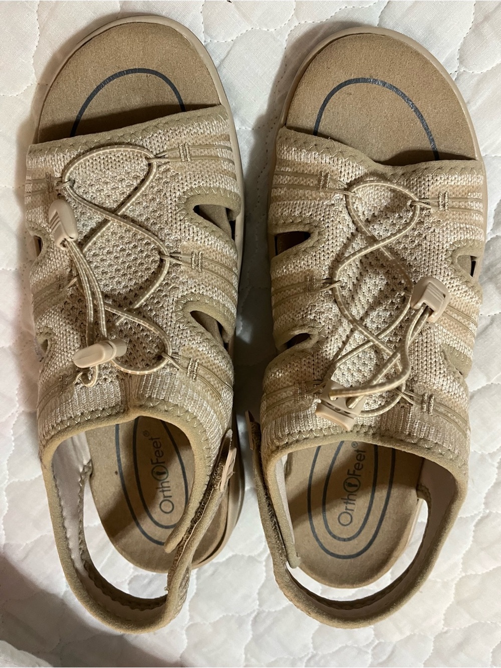 Sandal by Orthofeet - blonde